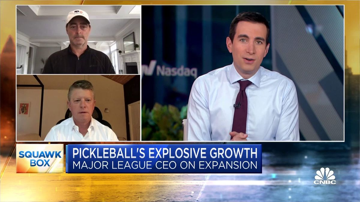 Pro pickleball players band together as chaos, a merger and pay cuts grip the sport 1 Major League Pickleball CEO: The sport 'absolutely' can be as big as tennis someday
