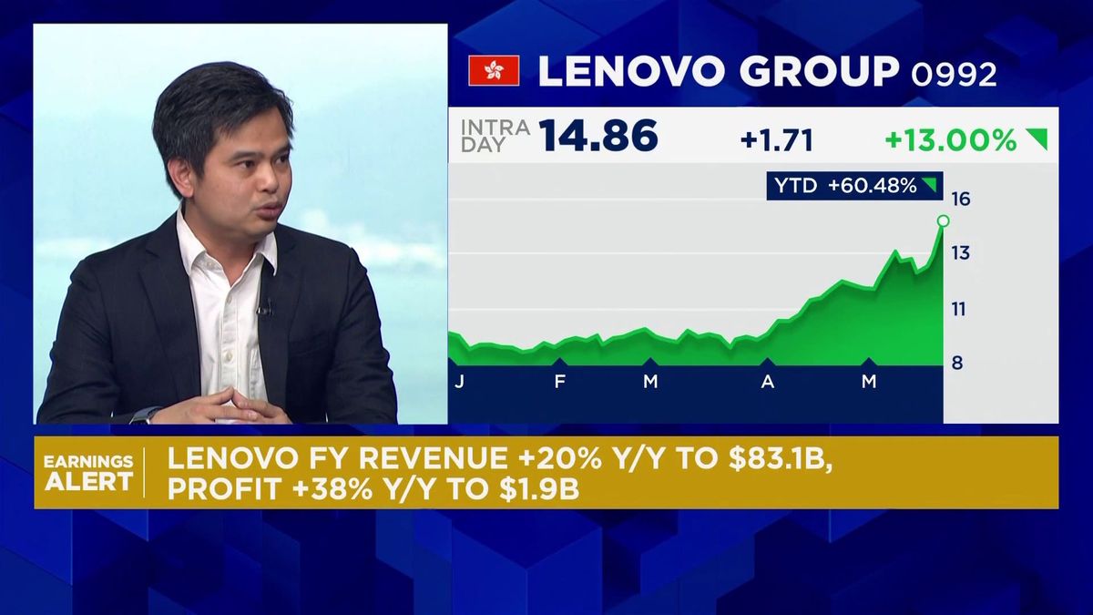 Lenovo shares jump 15% on record earnings as AI revenue nearly doubles 2 Lenovo's biggest challenge - exploding memory prices: Analyst