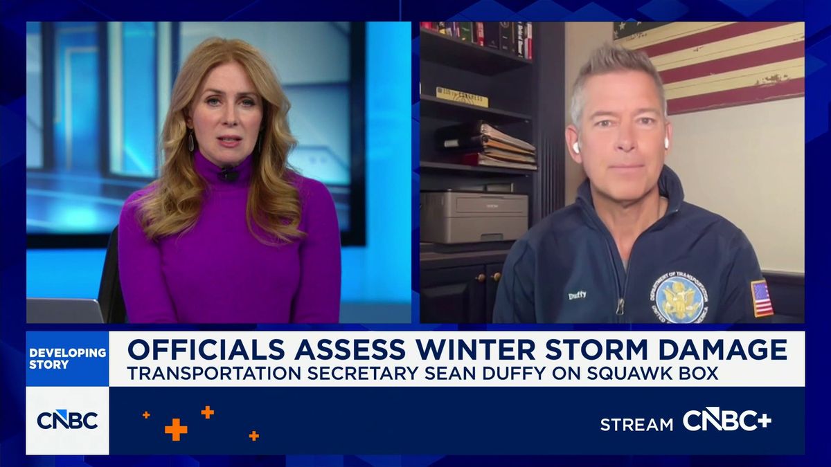 Transportation Sec. Duffy says air travel will return to normal by Wednesday 1 Transportation Sec. Duffy on storm disruptions: Wednesday is our target date to get back to normal
