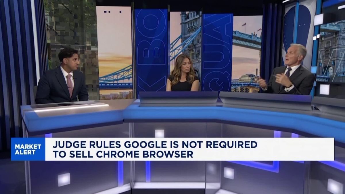 Alphabet stock pops 9% after Google avoids breakup in antitrust case 3 Google antitrust case: What the ruling means for Alphabet and Apple