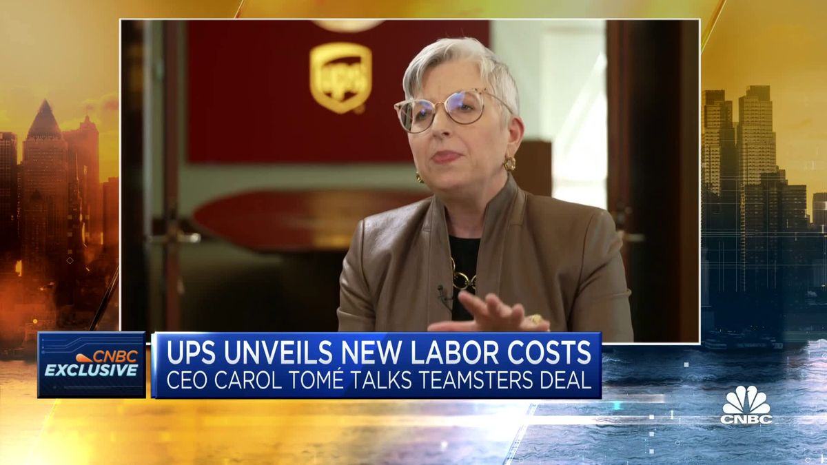 More companies, especially airlines, warn higher costs will eat into profits 1 UPS unveils new labor costs: CEO Carol Tome talks Teamsters deal