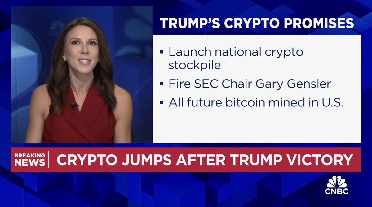 Over $2.8 billion bet on bitcoin topping $90,000 as it hits all-time high 1 Bitcoin could hit $100k before inauguration if Trump delivers on pro-crypto campaign pledges