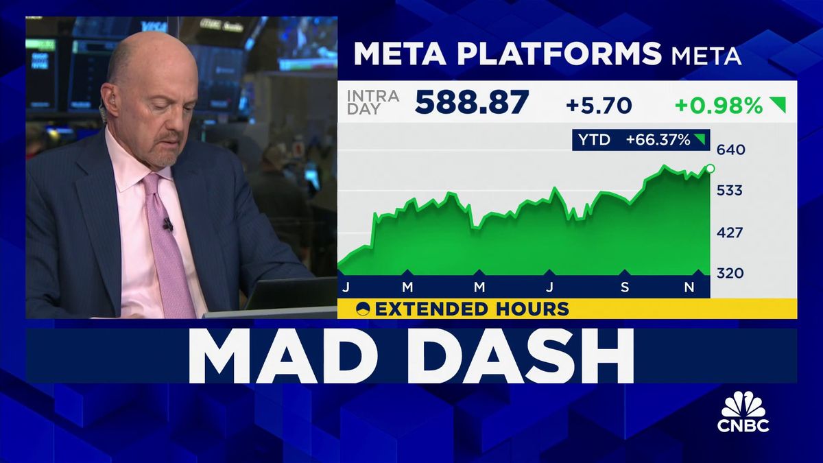 X rival Bluesky gains 1.25 million users following U.S. election 1 Cramer’s Mad Dash: Alphabet & Meta