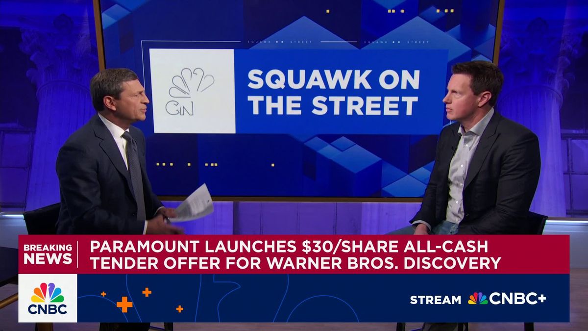Paramount Skydance launches hostile bid for WBD 'to finish what we started,' CEO Ellison tells CNBC 1 Paramount Skydance CEO on hostile bid for WBD: 'We’re really here to finish what we started'