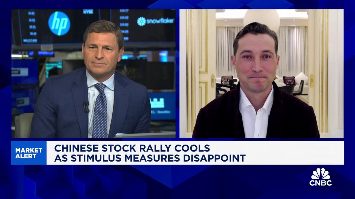 China's Golden Week holiday signals persistent consumer caution 1 China's stimulus measures will take time for changes to ripple through economy: MSA's Ben Harburg