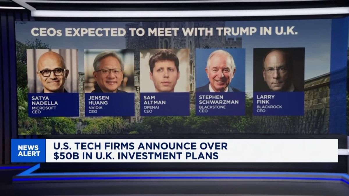 AI startup Nscale came out of nowhere and is blowing away Nvidia CEO Jensen Huang 1 Trump’s UK trip sparks tech investment splurge