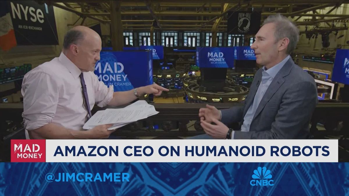 Trump Organization says Amazon, Walmart, eBay sellers are hawking knockoff shirts, hats, mugs 1 We haven't seen prices increase too much with tariffs, says Amazon CEO Andy Jassy