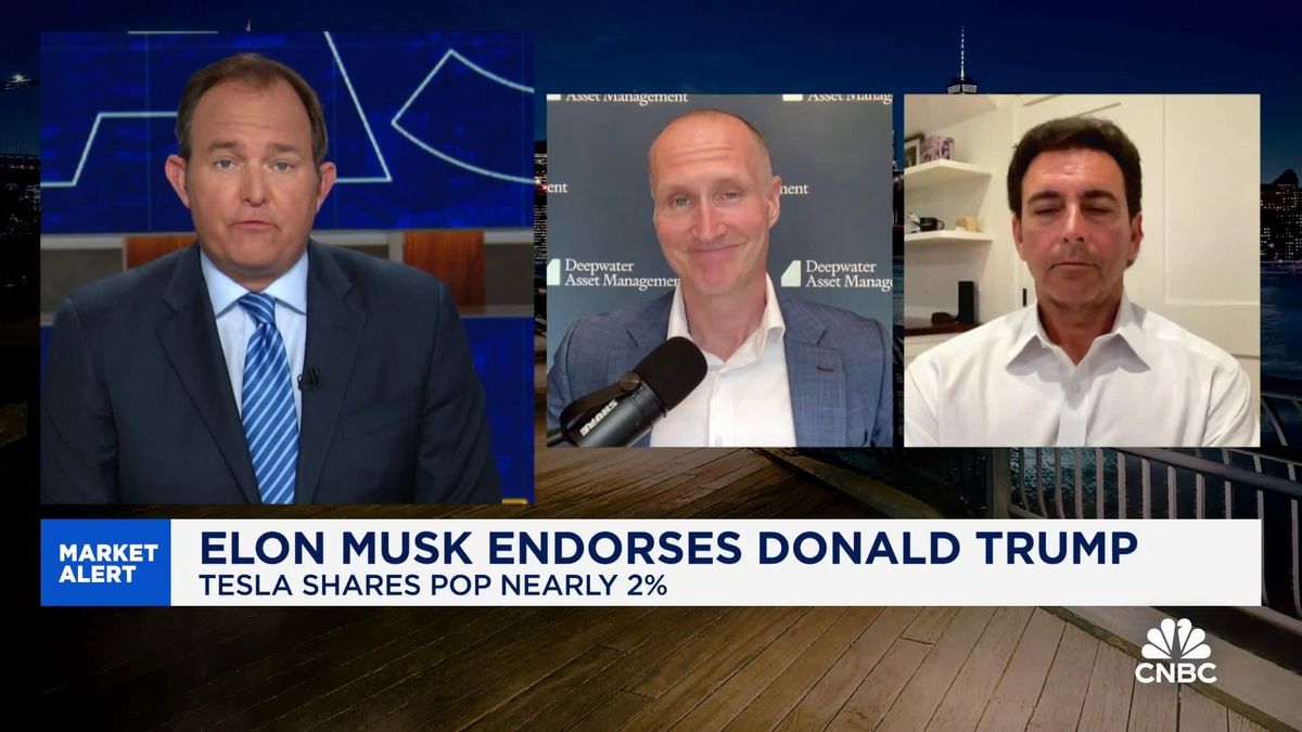 Musk-Trump alliance: Why the onetime enemies are teaming up to try to win the White House 2 Deepwater's Gene Munster: Elon Musk's endorsement of Trump will help the autonomy push