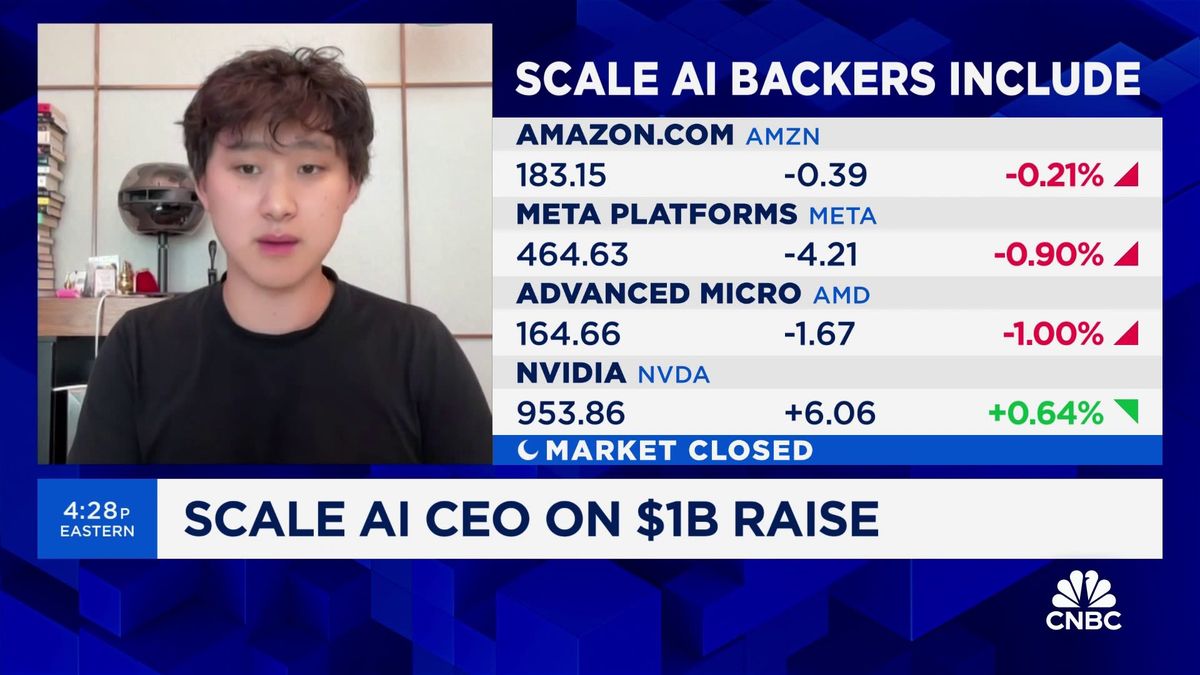DocuSign chief says company wants to stay public after reports of private equity takeover interest 2 Watch CNBC's full interview with Scale AI CEO Alexandr Wang
