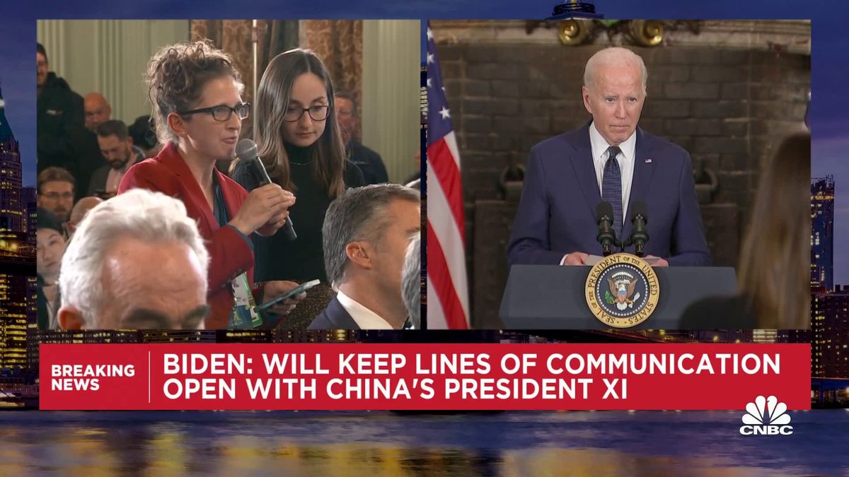 U.S. and China agree to resume military talks. Takeaways from the Biden-Xi summit 2 President Biden: 'Trust but verify' is where I am with China agreements