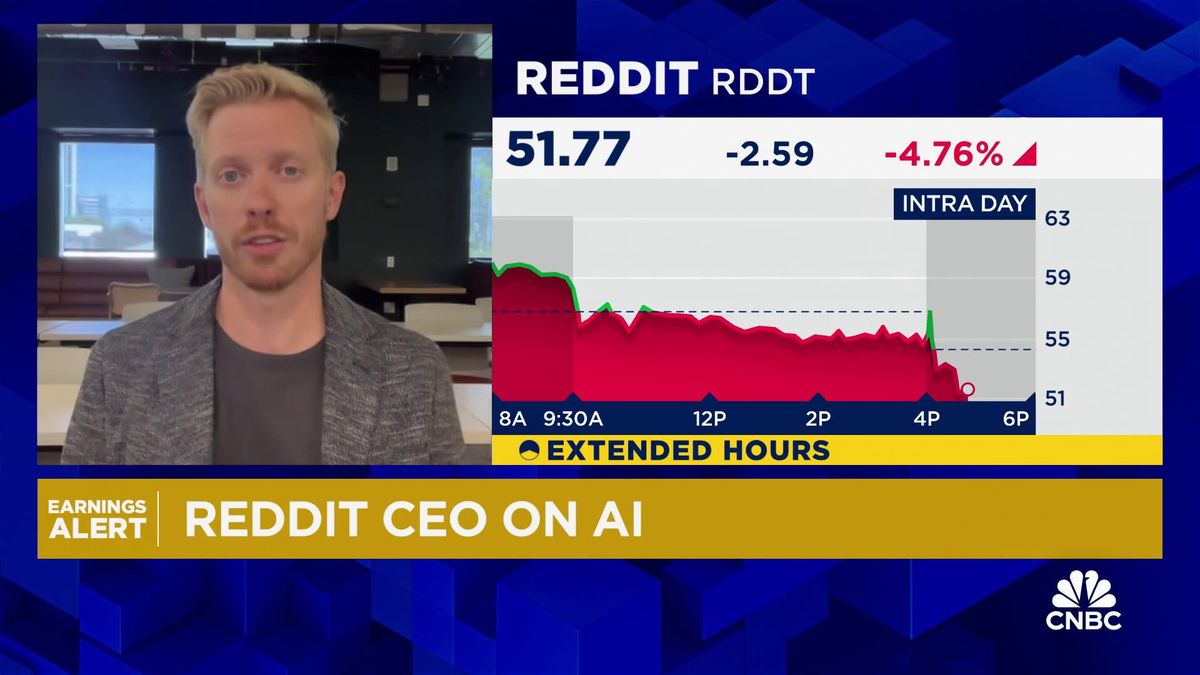 As disinformation spreads during UK riots, regulators are currently powerless to take action 1 Rapid user growth impacting revenue per user, says Reddit CEO Steve Huffman