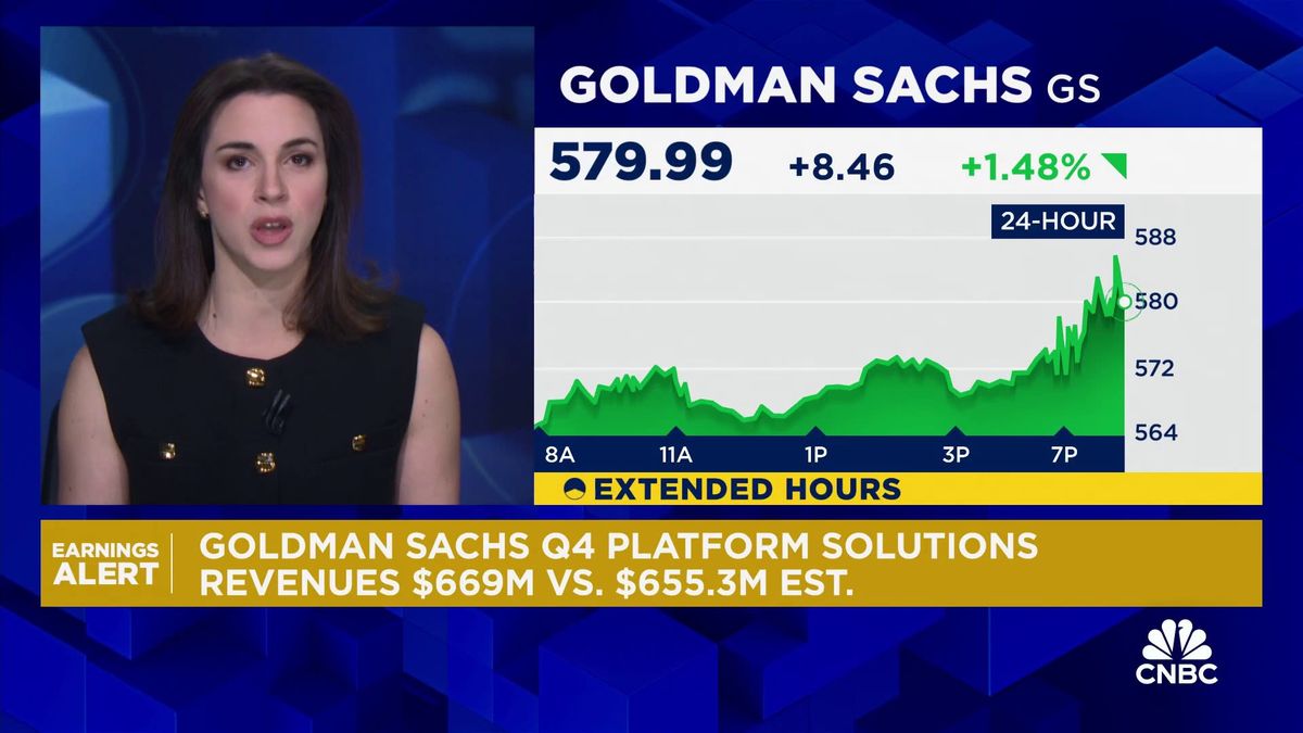 Wall Street banks had a great quarter, and the boom times are just starting 1 Goldman Sachs tops estimates on strong trading results
