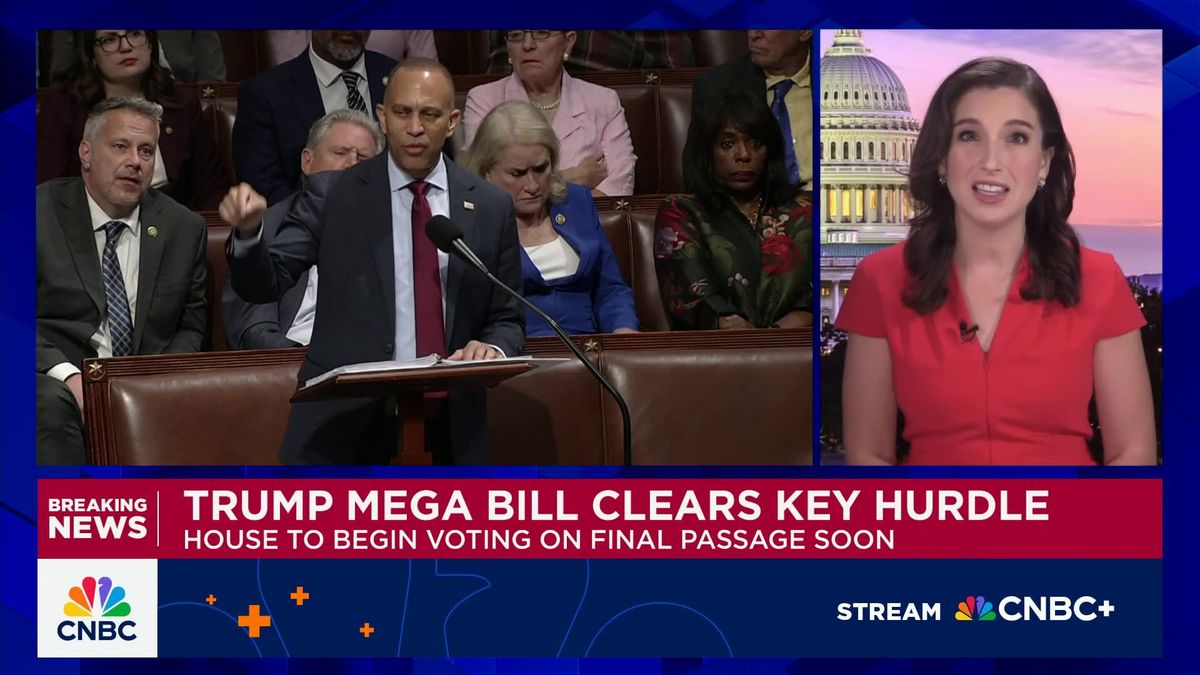 Trump ‘big beautiful’ bill gives top 1% biggest tax cuts in these states 1 Trump’s megabill heads to final vote after Republican divisions nearly derail it