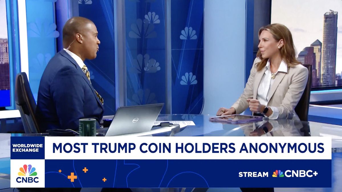 $TRUMP and other meme coins won't be protected by SEC, Commissioner Hester Peirce says 2 Trump hosts exclusive gala for meme coin holders as lawmakers raise ethics concerns