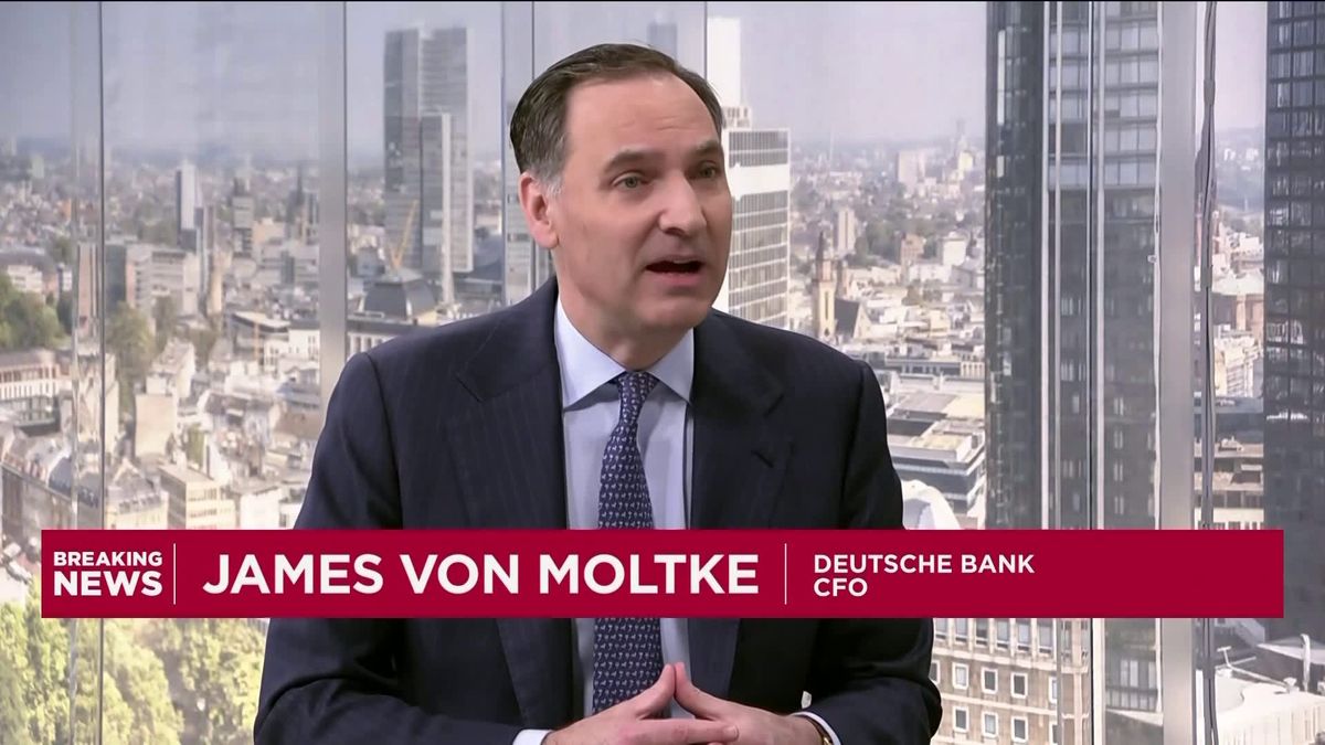 UBS posts profit beat but 'material risk' from Trump tariffs darkens outlook 1 Strong first-quarter performance for Deutsche Bank, says CFO