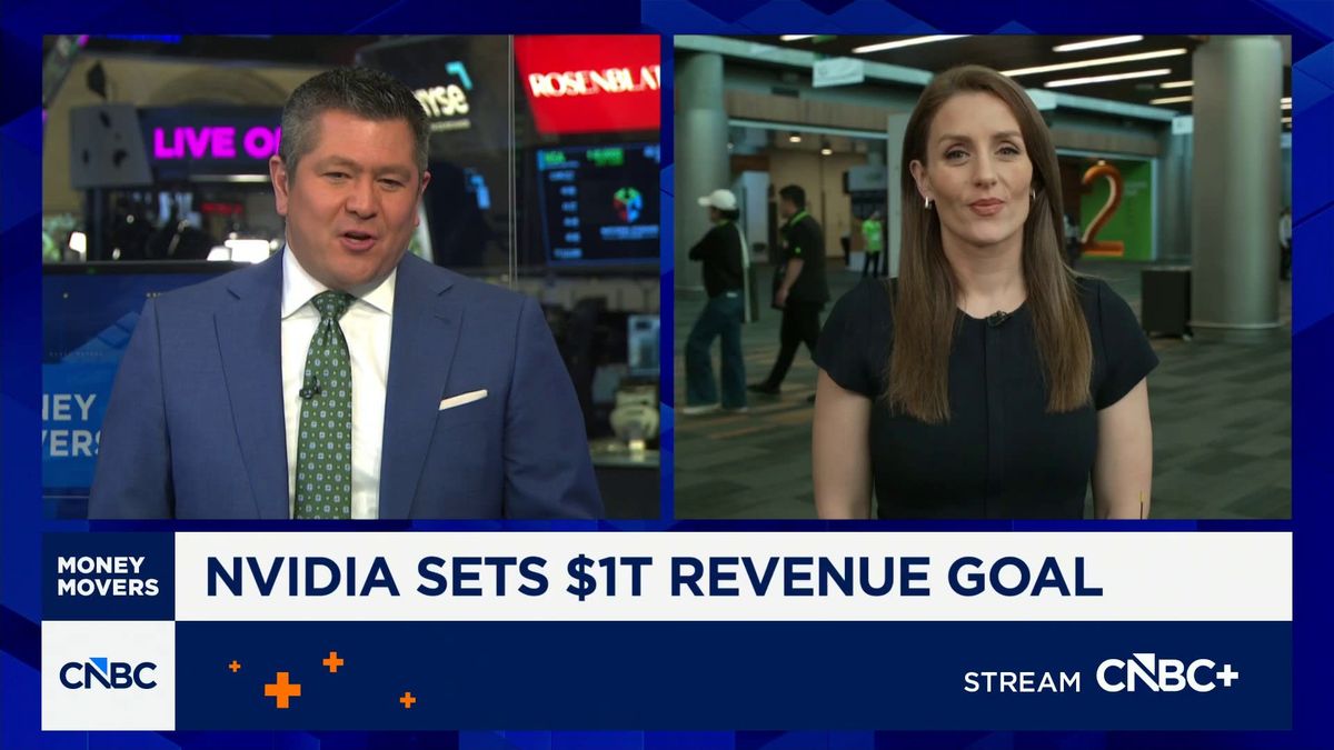Jensen Huang says Nvidia has received orders from China and is 'restarting our manufacturing' 2 Nvidia sets $1 trillion revenue goal