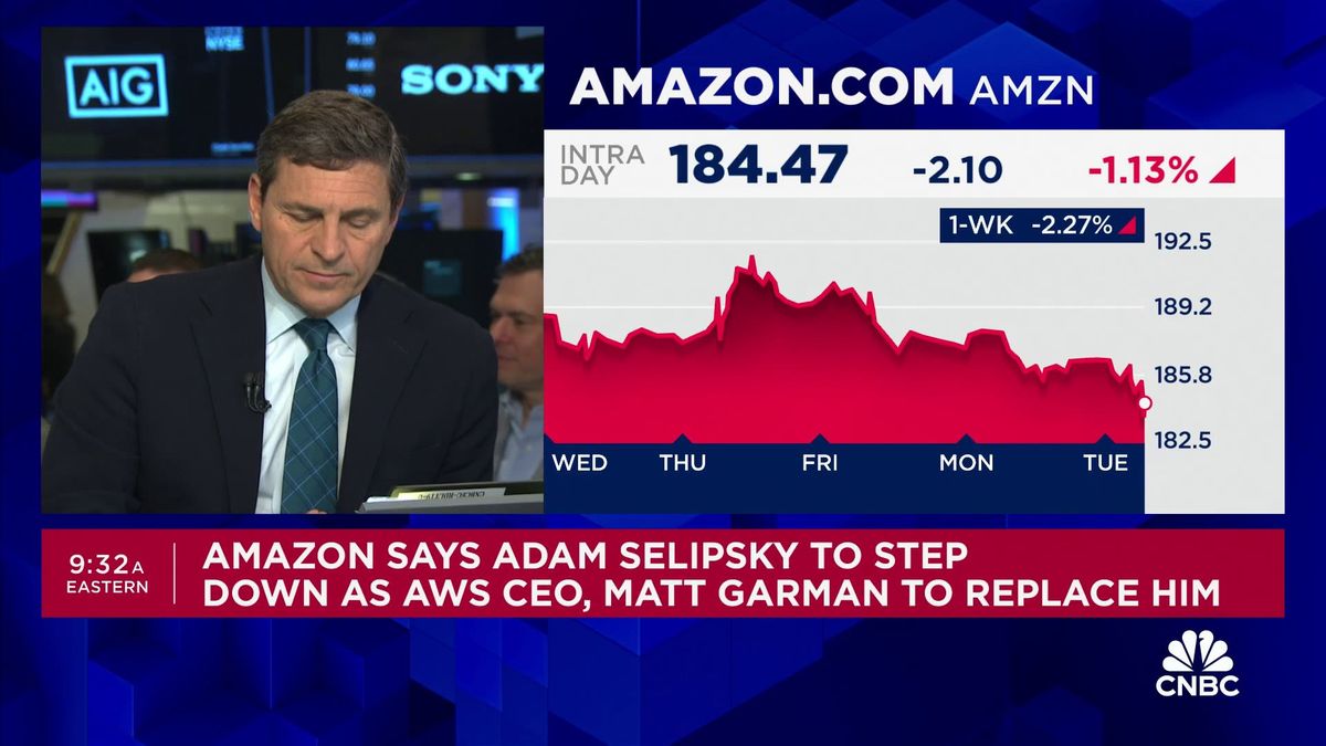Amazon beefs up AI development, hiring execs from startup Adept and licensing its technology 2 Amazon Web Services CEO Adam Selipsky to step down on June 3