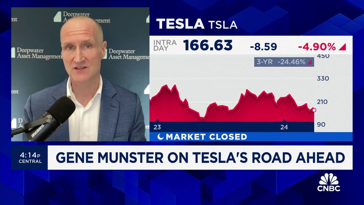 Poor resale values of EVs threaten adoption, warn some experts 2 Deepwater's Gene Munster shares his bull case for Tesla