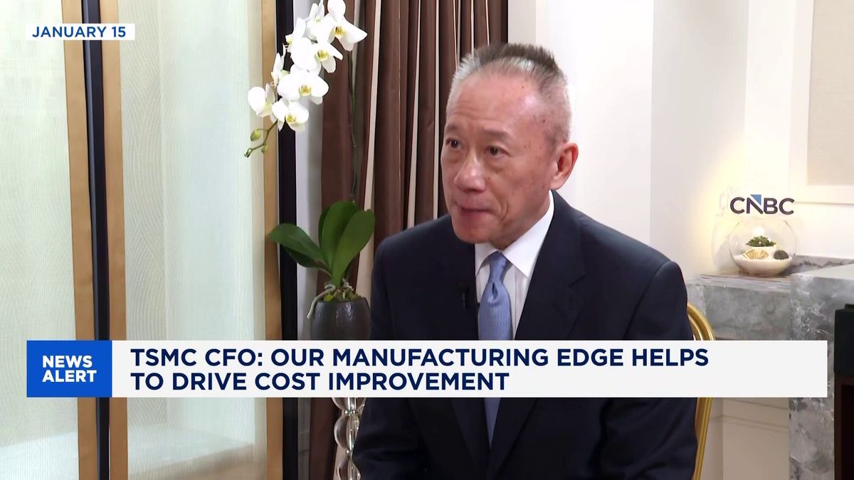 ASML hits record high on AI boost — and analysts see plenty of room to run 1 TSMC CFO on staying profitable in a cost-heavy AI-driven market