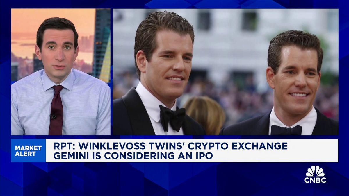 Winklevoss twins' crypto firm Gemini confidentially files for IPO 1 Winklevoss twins' crypto exchange Gemini is considering an IPO: Report