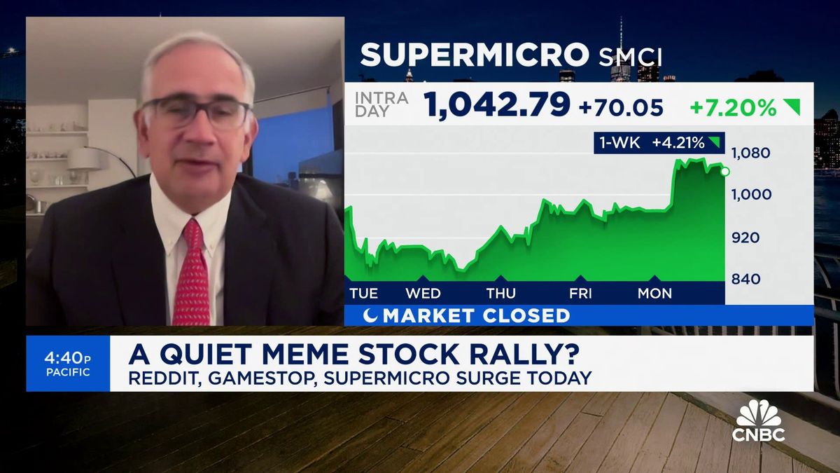 Nvidia dragged to worst day since March 2020 after Super Micro plunge 1 A quiet meme stock rally? Reddit, GameStop and Supermicro surge