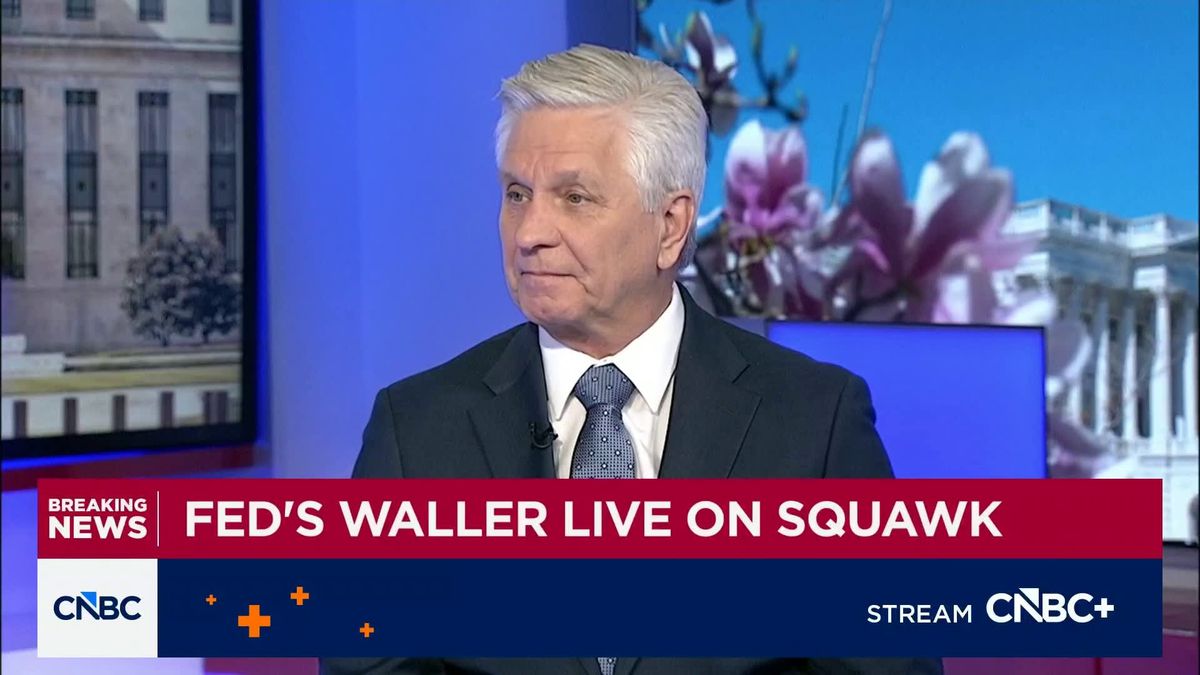 Fed Governor Waller urges caution for now, says rate cuts possible later in the year 3 Watch CNBC's full interview with Fed Governor Christopher Waller