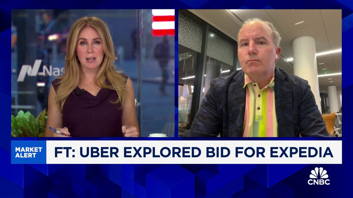 Uber has discussed a bid for travel booking company Expedia 1 Acquiring Expedia would be a 'major strategic home run' for Uber, says Wedbush's Dan Ives