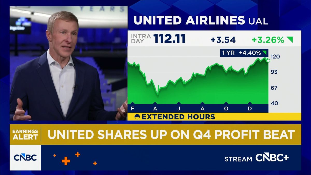 United Airlines could hit record earnings after strong start to 2026 1 Watch CNBC's full interview with United Airlines CEO Scott Kirby