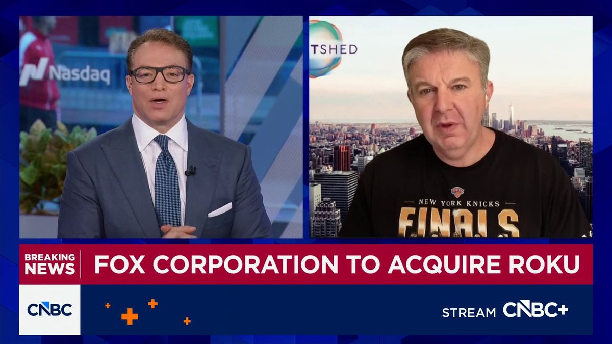 Fox to buy streaming device maker Roku for $22 billion 1 Fox's acquisition of Roku give the company 'a strategic future': LightShed's Rich Greenfield