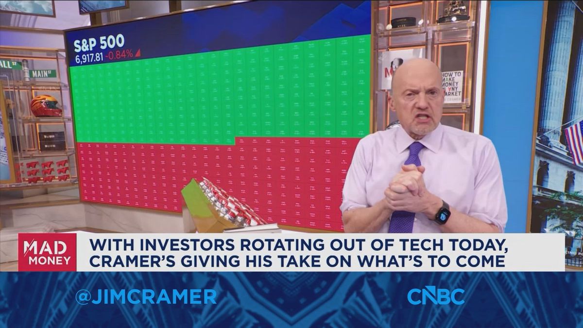 As Wall Street punishes software stocks over AI concerns, Canva gets more acquisitive 1 Investors are paying less and less for software earnings these days, says Jim Cramer