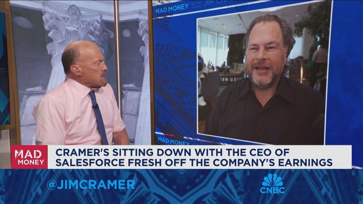 Benioff says he's 'inspired' by Palantir, but takes another jab at its prices 3 We're seeing an incredible transformation in enterprise, says Salesforce CEO Marc Benioff