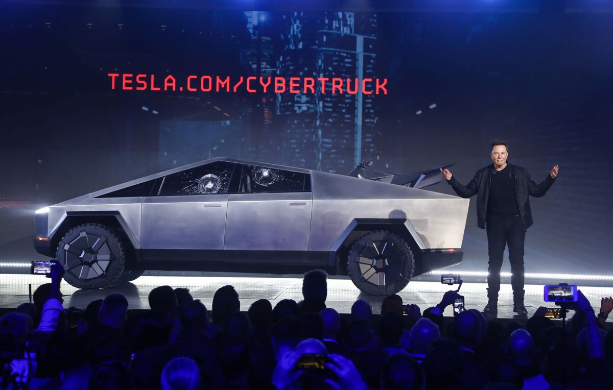 Elon Musk hypes Tesla Cybertruck at deliveries event in Austin 1 Tesla makes first deliveries of long-awaited and controversial Cybertruck