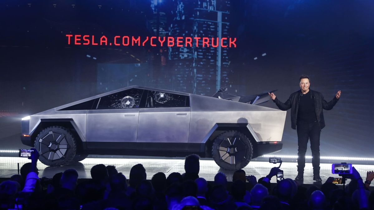 Elon Musk hypes Tesla Cybertruck at deliveries event in Austin