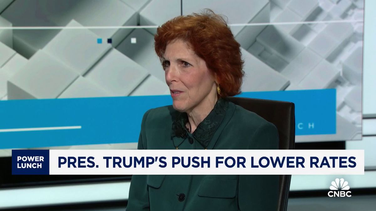 The Fed is stuck in neutral as it watches how Trump’s policies play out 2 There's no compelling reason to cut rates, says Fmr. Cleveland Fed President Loretta Mester