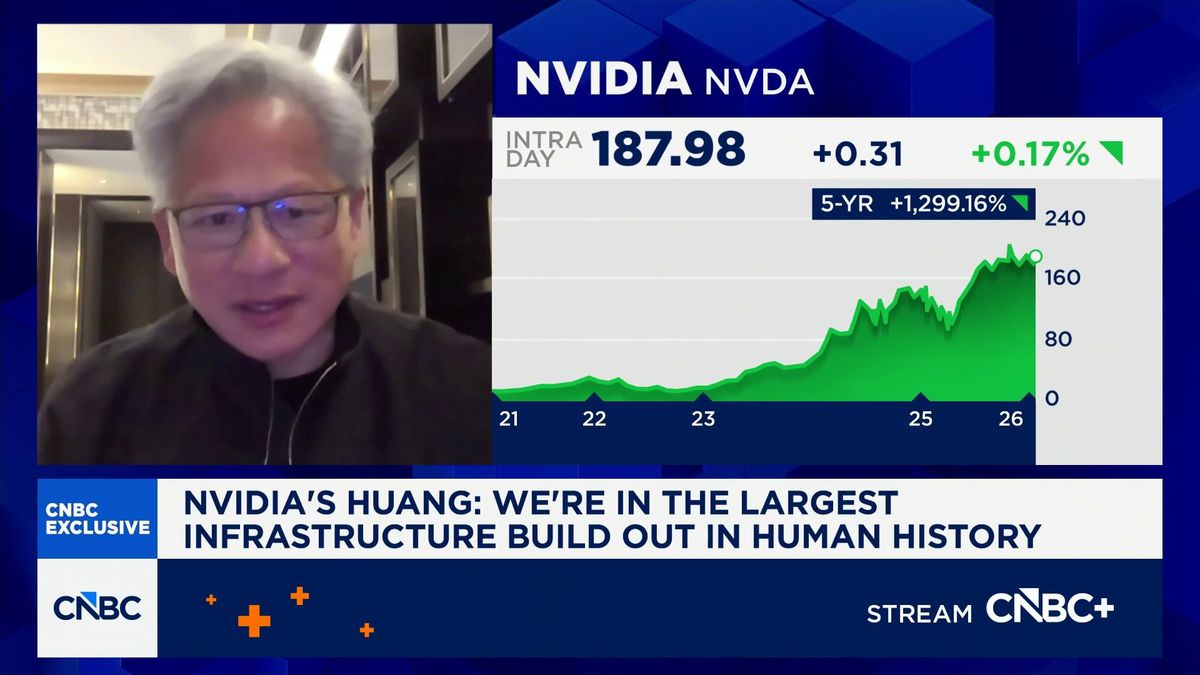 One year after DeepSeek, Chinese AI firms from Alibaba to Moonshot race to release new models 1 Nvidia CEO Jensen Huang: We're in the largest infrastructure build out in human history