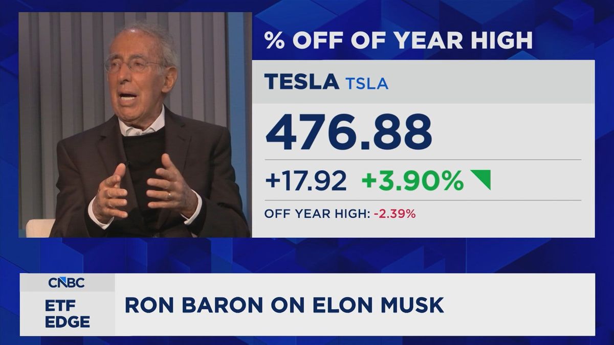 Billionaire fund manager Ron Baron praises beaten-up financial stock whose new CEO he compares to Jamie Dimon 1 Ron & Michael Baron on Elon Musk, Tesla and the next big, currently-overlooked opportunities in the market
