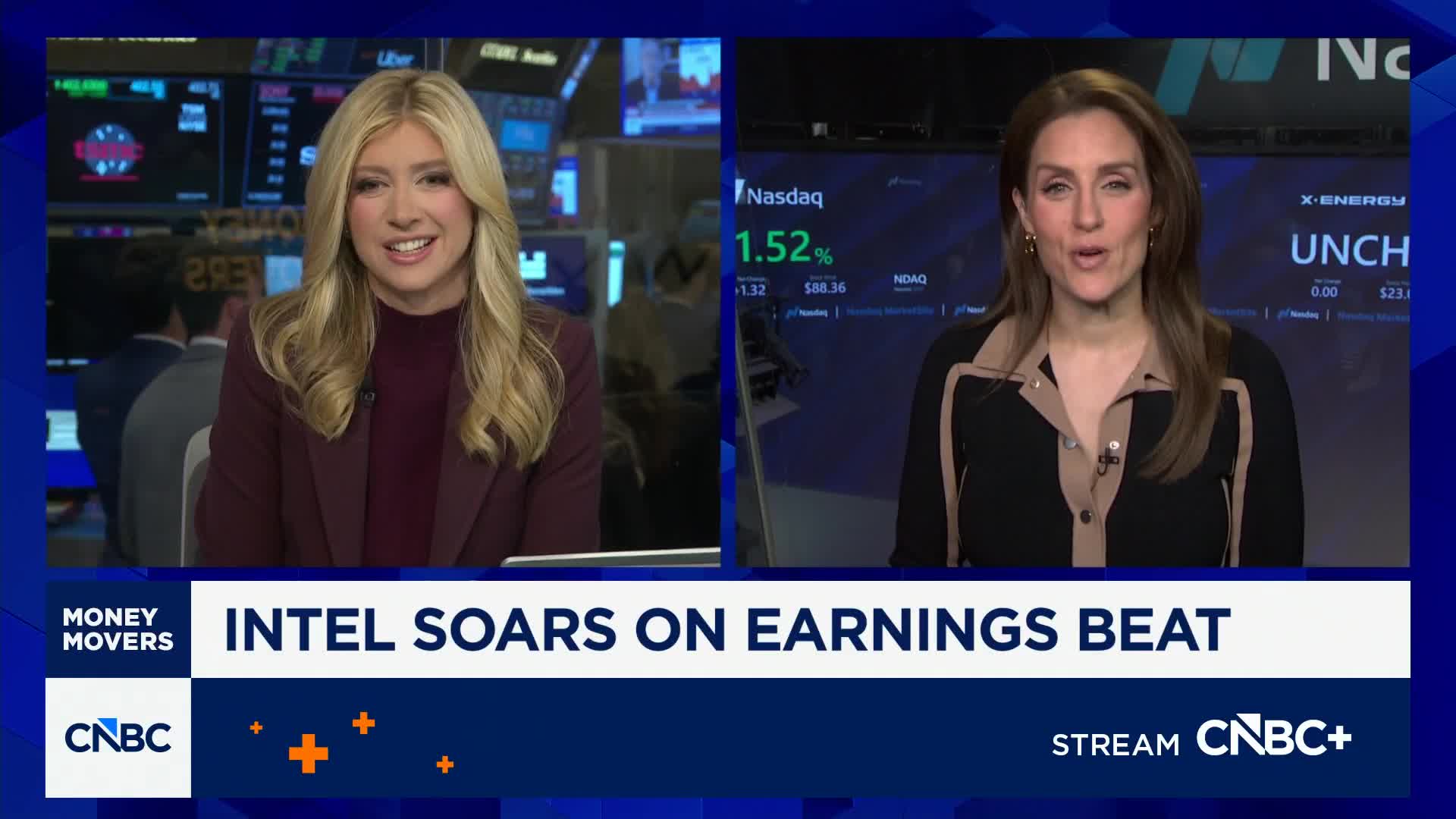 Intel's stock has best day since 1987, soaring 24% as chipmaker shows signs of a turnaround 1 Intel soars on blowout Q1, guidance: AI boom fuels chipmaker's results