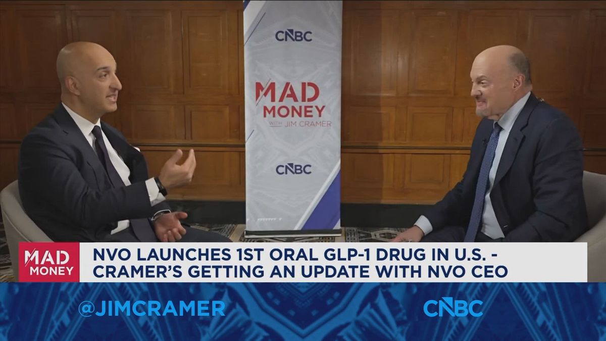 Novo Nordisk shares rise 8% after Wegovy obesity pill has 'solid' launch 1 Novo Nordisk CEO: People have been waiting for a GLP-1 pill