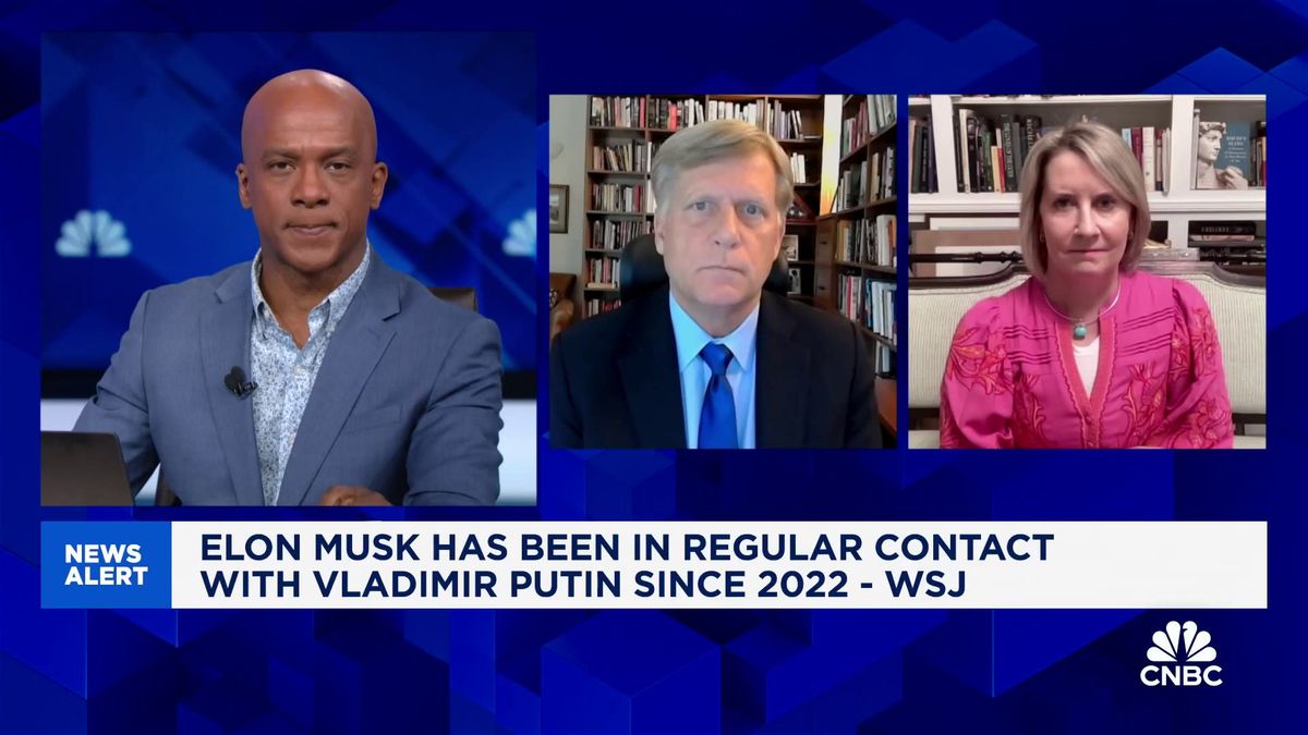 SpaceX faces opposition to Starlink expansion from Ukrainian group concerned about Musk ties to Russia 1 Former U.S. ambassador to Russia criticizes Elon Musk's reported contact with Putin