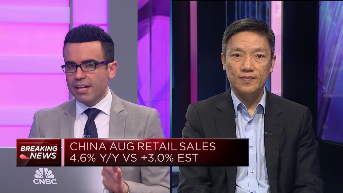 China’s retail sales surprise with faster growth in August, but real estate drag worsens 1 China's August economic data shows stabilization but not a 'huge rebound,' economist says