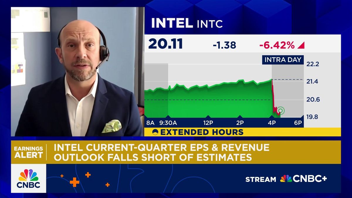 Intel CFO says tariffs increase chance for economic slowdown, recession getting likelier 1 Intel is dead money in its current strategic form, says Susquehanna Roland