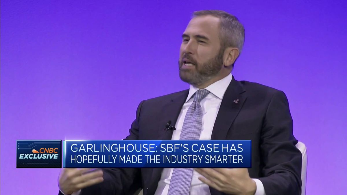 Ripple CEO says SEC has lost sight of mission to protect investors 1 Ripple CEO Brad Garlinghouse at Ripple Swell Dubai | CNBC International