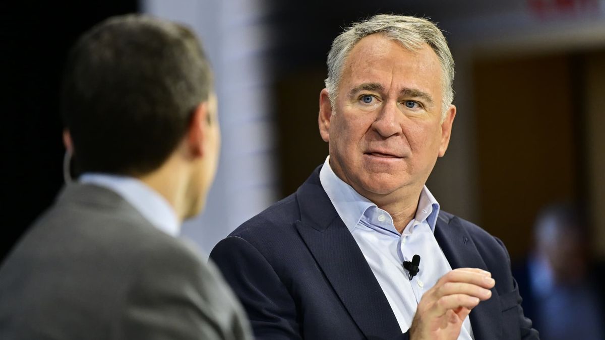 Ken Griffin’s multistrategy hedge fund at Citadel rose 1.4% in volatile January