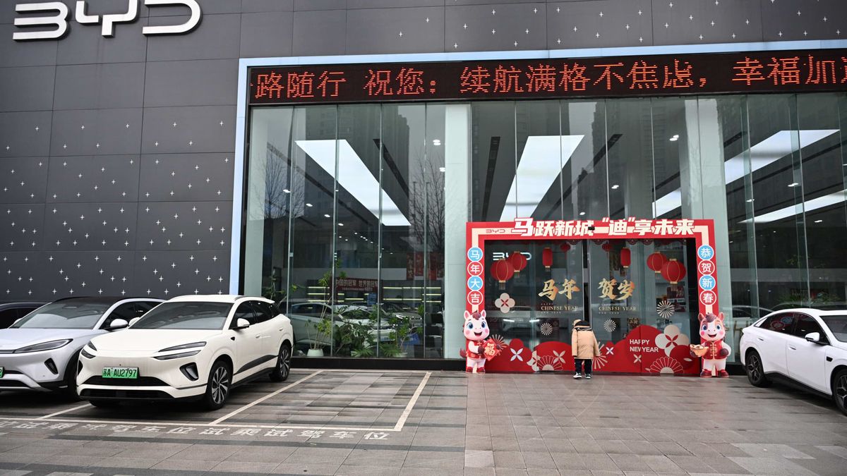 BYD sales plunge in first two months of 2026 as EV giant loses more ground to competitors