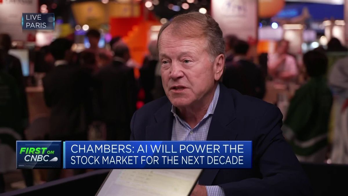 AI will power the stock market for the next decade, former Cisco CEO says 1 AI will power the stock market for the next decade, former Cisco CEO John Chambers says