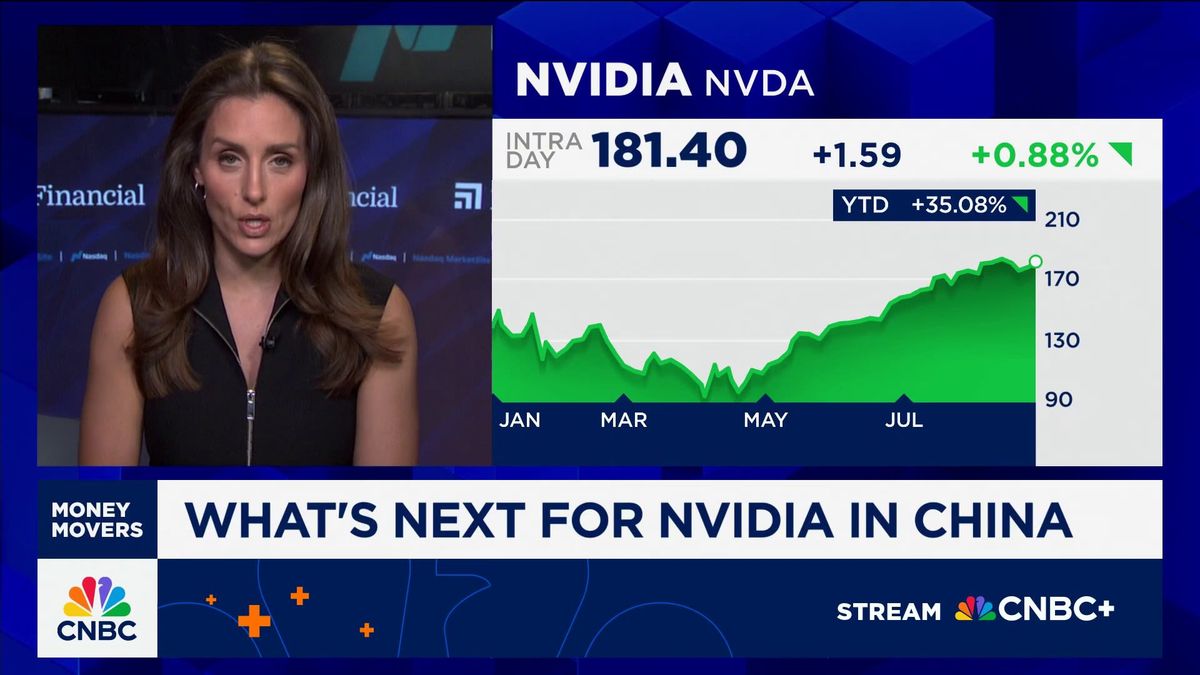 Nvidia beats on top and bottom lines. Here's why the stock is falling 1 What's next for Nvidia in China