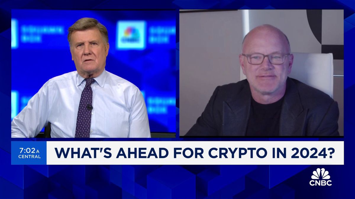 Bitcoin's 2023 rally drove some of the stock market's biggest gains this year 1 Crypto stocks are trading 'almost like a mania', says Galaxy Digital's Michael Novogratz