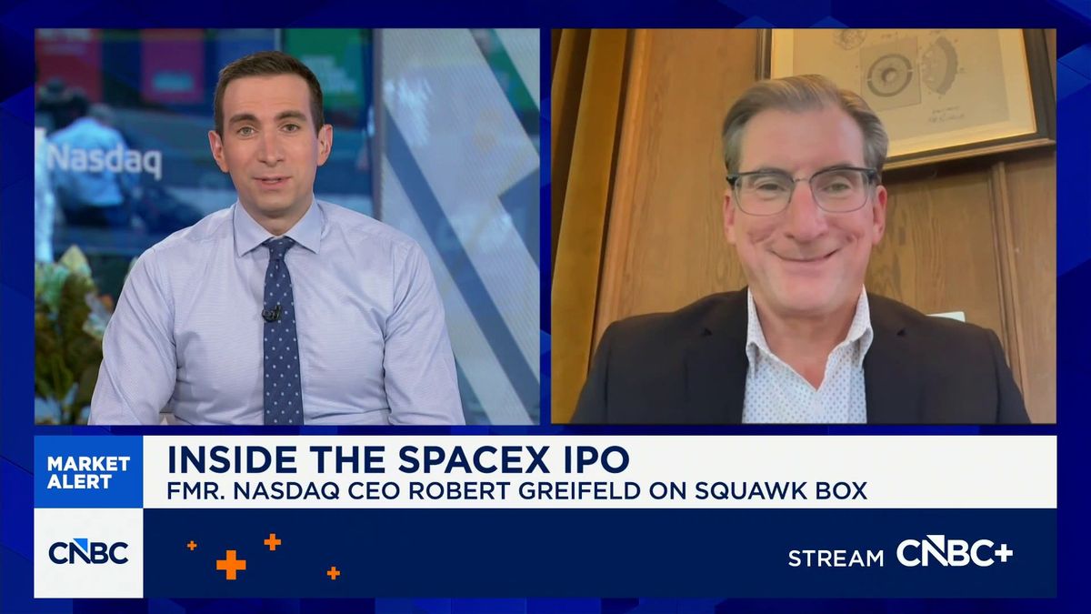 SpaceX skeptics have added reason for concern after Musk comments diverge from IPO filing 1 SpaceX targets June 12 IPO listing: Former Nasdaq CEO Robert Greifeld on what to expect