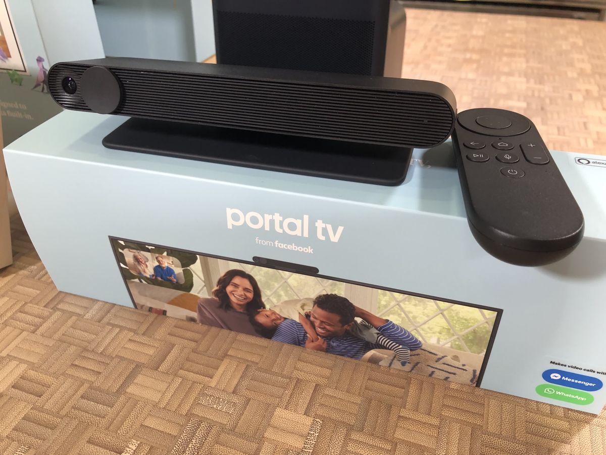 Meta has struggled at selling anything other than ads. Will AI be different? 1 A first look at Facebook Portal TV, which combines video chat and streaming