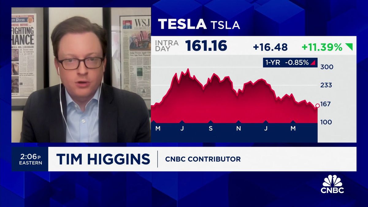 Former Tesla SVP Drew Baglino is selling $181.5 million worth of stock, SEC filing says 2 Tesla and Elon Musk fans have an optimistic outlook for company's future, says WSJ's Tim Higgins